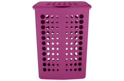 ColourMatch 40 Litre Laundry Hamper - Grape
